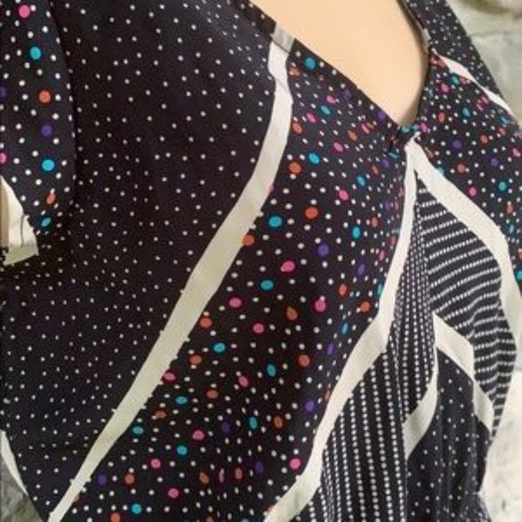 AMERICAN RAG | Polka Dot Striped Dress - Picture 3 of 7